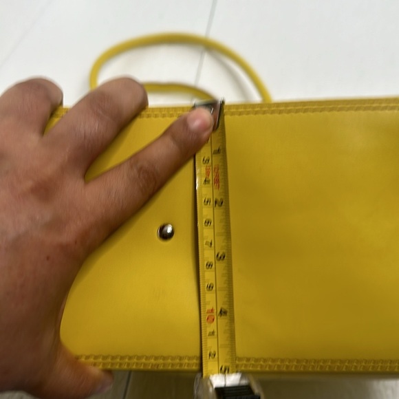 Cole haan mustered yellow shoulder bag - Picture 14 of 16